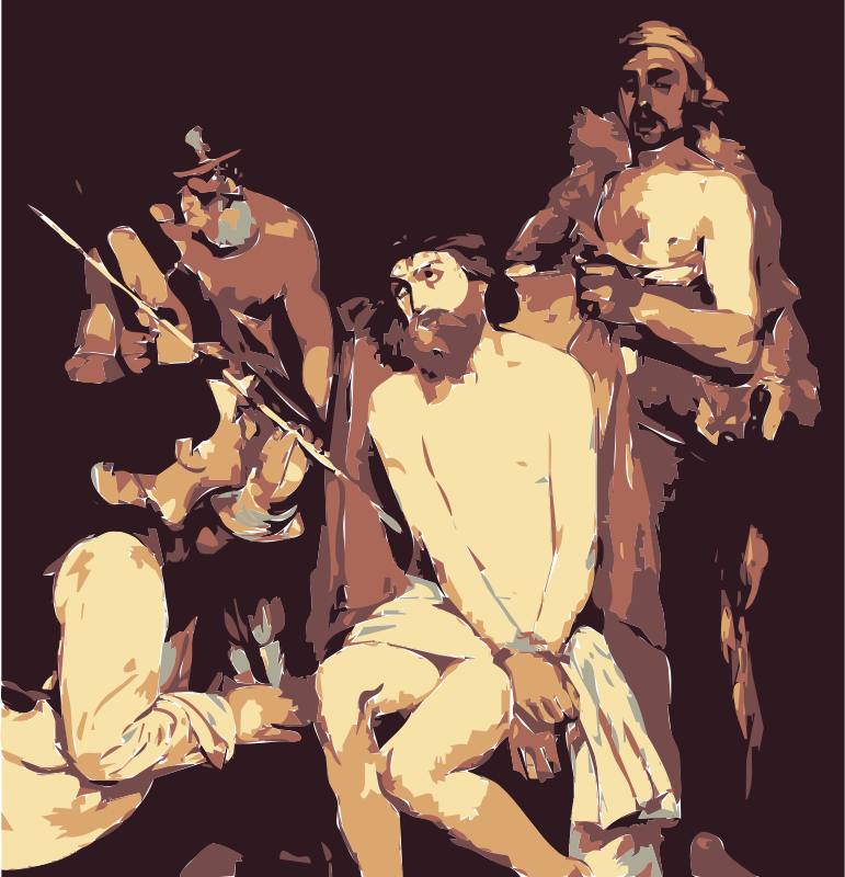 Jesus Mocked by Edouard Manet Jesus