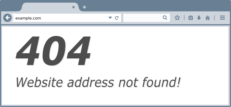 404 Site Not Found