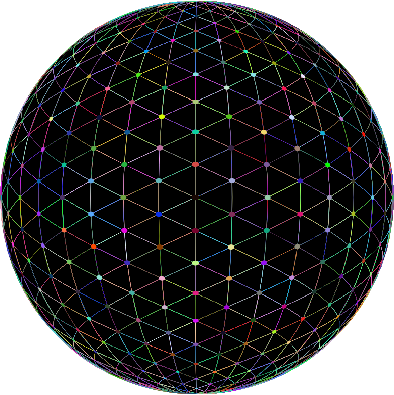 Network Sphere Prismatic