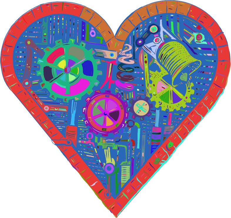 Mechanical Heart By LUCASGREY Prismatic
