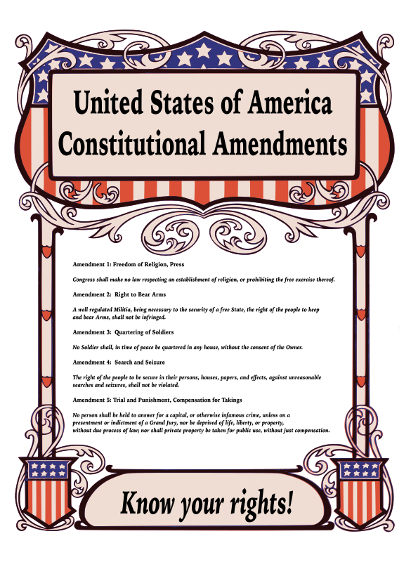 USA Constitutional Amendments