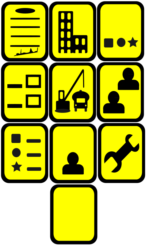 iconos yellow