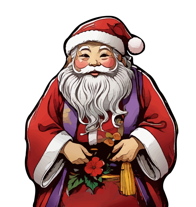 Asian Santa