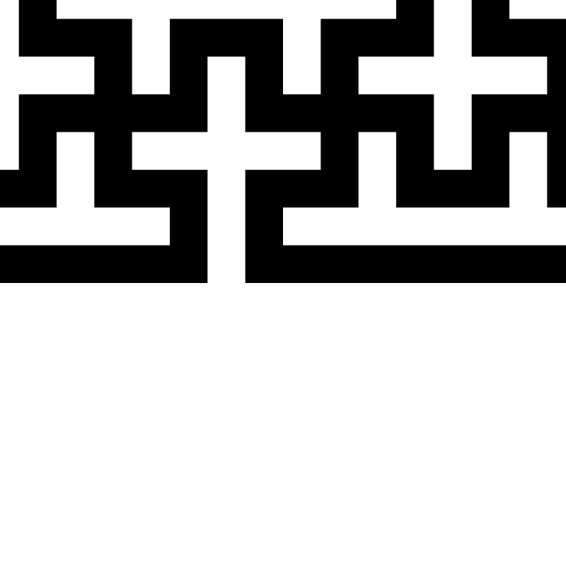 black and white pattern (animated)
